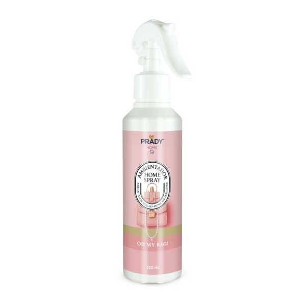Prady Ambientador Home Spray Oh My Bag - Frasco de 220 ml - Spray Pulverizador