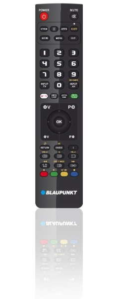 Blaupunkt Mando Universal para Panasonic - Preconfigurado - Alimentacion a Pilas - Control por Infrarrojos - Color Negro
