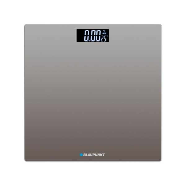 Blaupunkt Bascula Corporal - Capacidad 180kg - Pantalla Digital - Encendido y Apagado Automatico - Color Gris