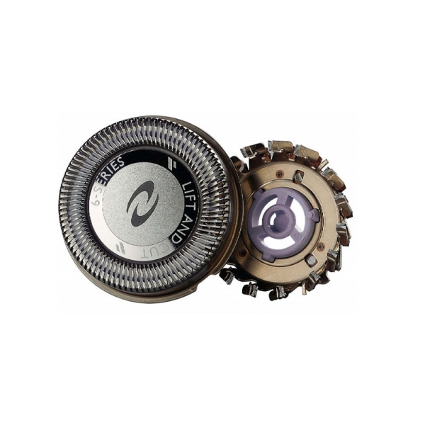 Philips Cabezal y Cuchilla de Recambio para Afeitadora - Sistema de Doble Cuchilla - Color Acero