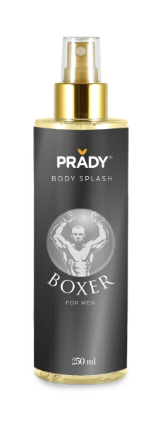 Prady Body Splash Boxer - Frasco de 250 ml - Spray Pulverizador