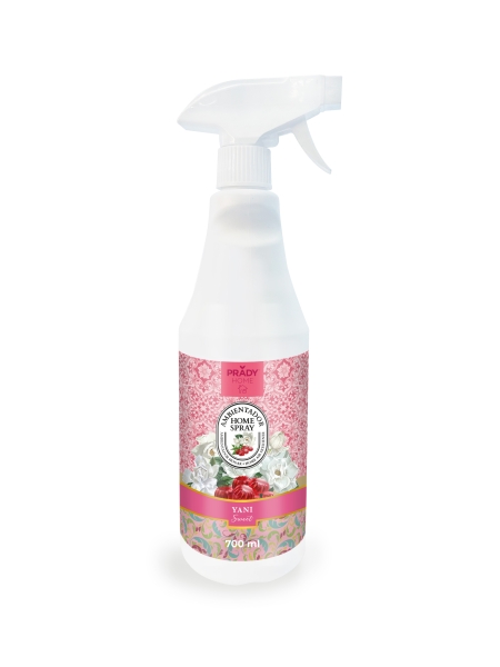 Prady Ambientador Home Spray Yani Sweet - Frasco de 700 ml - Spray Pulverizador