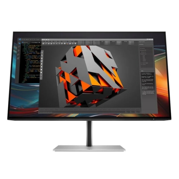 HP Series 7 PRO 724PF Monitor 23.8" IPS FullHD 100Hz - Respuesta 5ms - Ajustable en Altura, Giratorio e Inclinable - HDMI, Displayport, Hub USB - VESA 100x100 - Color Negro/Plata