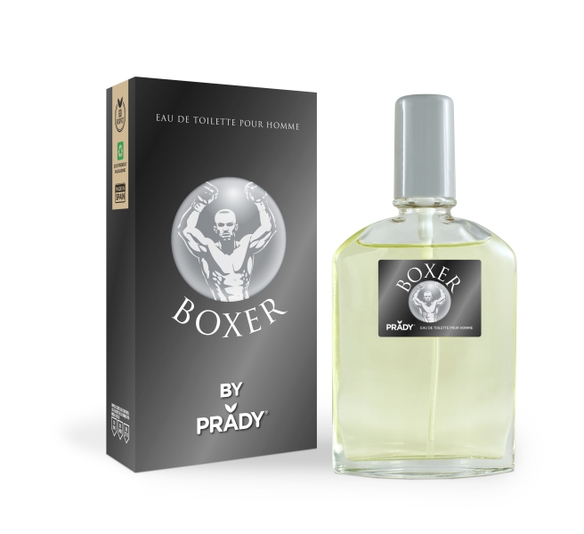 Prady Colonia de Hombre Boxer - Frasco de 90 ml - Spray Pulverizador