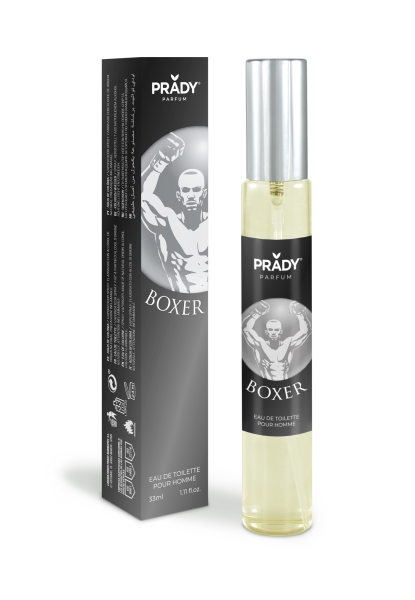 Prady Colonia de Hombre Boxer - Frasco de 33 ml - Spray Pulverizador