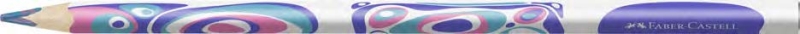 Faber-Castell Fantasia Pastel Lapiz con Mina Multicolor - Cuerpo Triangular Decorado - Madera de Bosques Sostenibles