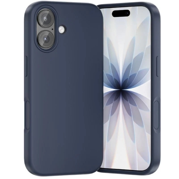 Vention Funda de Silicona para Iphone 17 - Anillo Magnetico MagSafe - Compatible con Carga Inalambrica - Color Azul