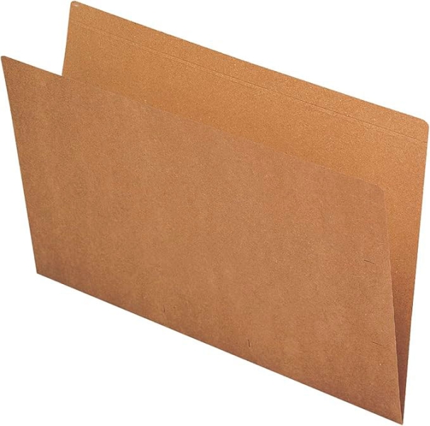 Fade Subcarpetas Simples - Formato Folio - Cartulina Kraft de 230g/m2 - Color Marron