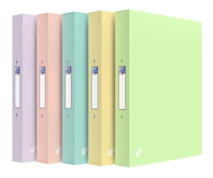 Oxford Urban Carpeta de 2 Anillas - Formato A4 - Lomo de 40mm - Capacidad hasta 250 Hojas - Colores Surtidos