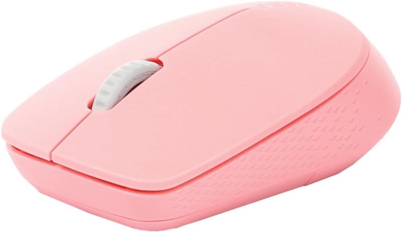 Rapoo M100 Silent Raton Inalambrico - Bluetooh y 2.4GHz - 1300 DPI - Autonomia 9 Meses - Color Rosa
