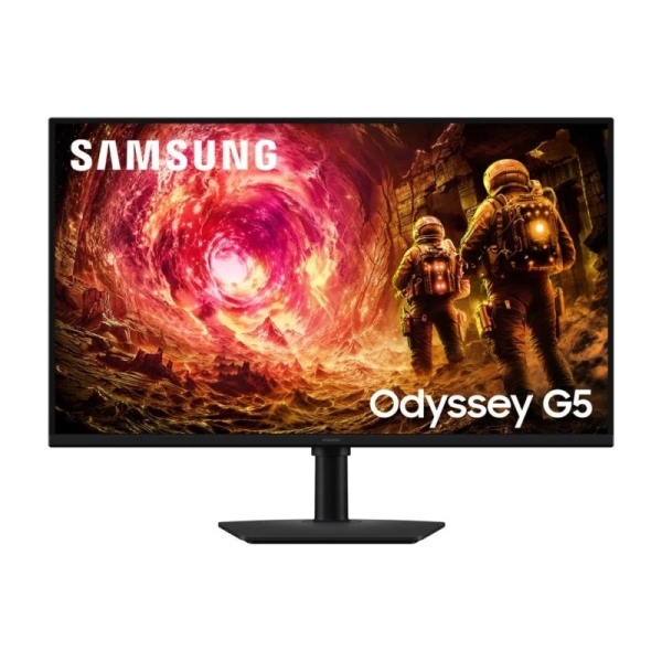 Samsung Odyssey G5 G50F Monitor 32" IPS QHD 180Hz FreeSync G-Sync HDR10 - Respuesta 1ms - Regulable en Altura, Giratorio e Inclinable - HDMI, DisplayPort - VESA 100x100mm - Color Negro