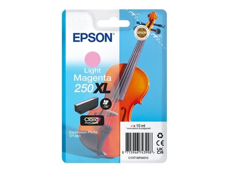 Epson 250XL Negro Cartucho de Tinta Original - C13T16P14010