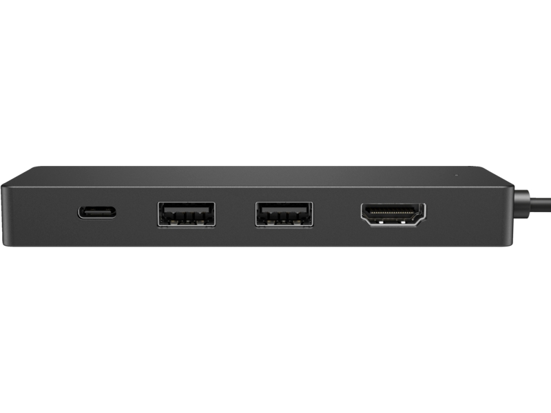 HP Travel Hub G3 Hub Multipuerto USB-C 5 en 1 – HDMI 4K 60Hz – 2x USB A 10Gbps – 2x USB C Datos + Power Delivery hasta 65W  – Diseño Compacto para Viaje