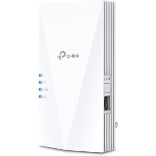 TP-Link RE580X Extensor WiFi de Doble Banda - Velocidad hasta 1.5Gbps - Configuracion Sencilla con WPS o App - WiFi AX1500 - Ethernet - Color Blanco