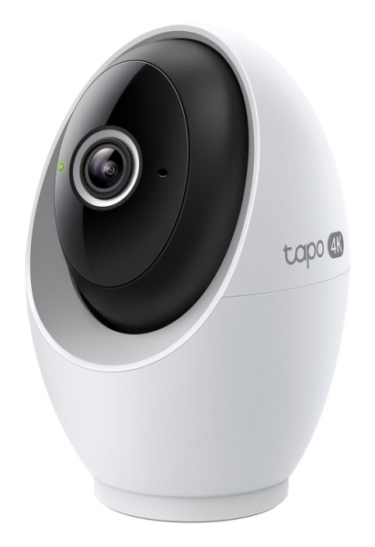TP-Link Tapo C260 Camara de Seguridad - 4K - Deteccion con IA - WiFi - Resolucion de 8Mpx - Vision Nocturna - Audio Bidireccional - Cancelacion de Ruido - Color Blanco y Negro