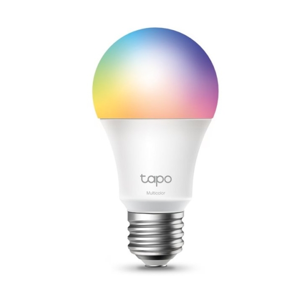 TP-Link TL13E Bombilla Inteligente RGB - Casquillo E27 - Intensidad Regulable - WiFi - Temporizador - Compatible con Asistente de Voz - Control con App - Multicolor