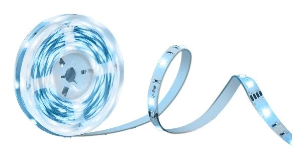 TP-Link TL61-10 Pack de 2 Tiras LED de 5m - Intensidad Regulable - Adhesivo 3M - WiFi - Control con Asistente Virtual y App - Recortable - RGB Multicolor