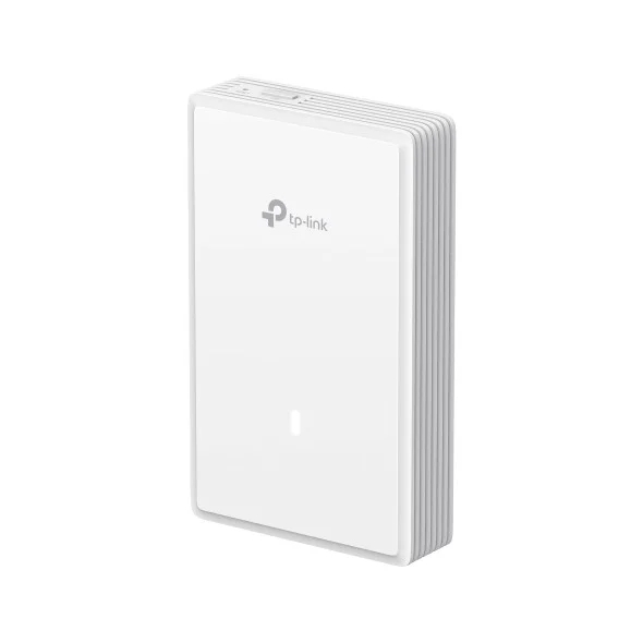TP-Link Omada EAP725-Wall Punto de Acceso de Doble Banda - PoE - Velocidad hasta 3.6Gbps - Cobertura hasta 50m2 - WiFi 7 BE3600 - Ethernet - Soporta hasta 250 Clientes - Color Blanco