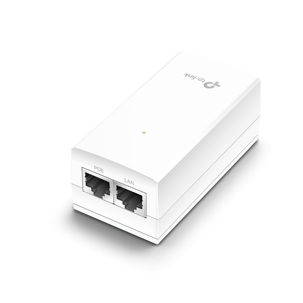 TP-Link Omada POE4818G Inyector PoE Pasivo - Velocidad hasta 1Gbps - Incluye Kit de Montaje en Pared - Ethernet - Plug and Play - Deteccion Automatica - Color Blanco