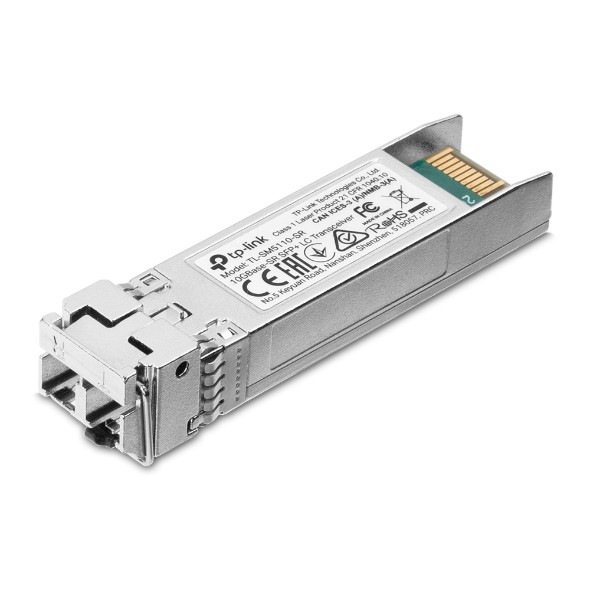 TP-Link Omada SM6110-SR Modulo Transceptor SFP+/SFP28 - 25GBase-LR - Fibra Optica hasta 300m - Velocidad hasta 25Gbps - Conexion en Caliente - Conector Duplex LC/UPC