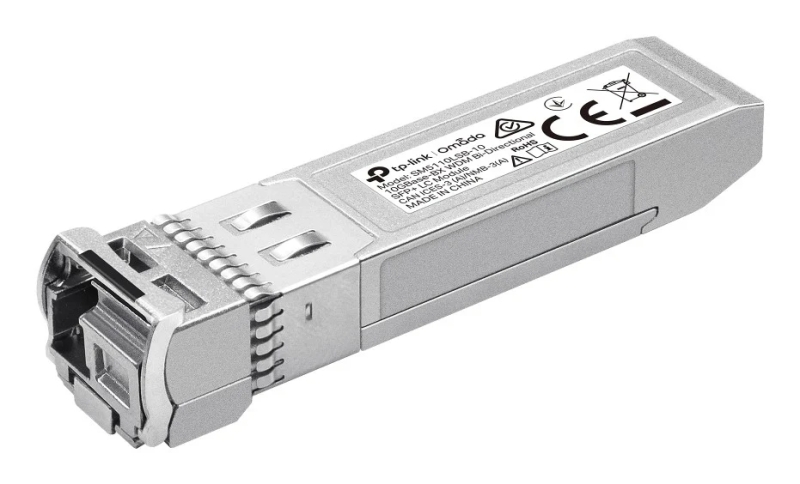 TP-Link Omada SM5110LSB-10 Modulo Transceptor SFP+ - 10GBase-BX WDM - Fibra Optica hasta 10km - Velocidad hasta 10Gbps - Conexion en Caliente - Monitorizacion DDM