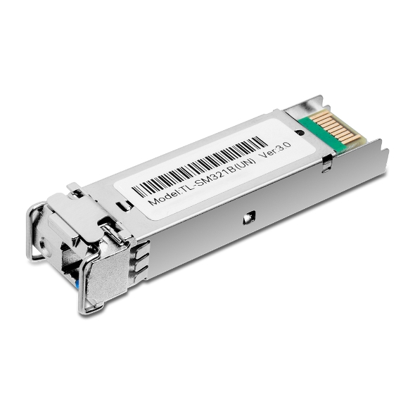 TP-Link Omada SM321B Modulo Transceptor SFP - 1000Base-BX WDM - Bidireccional - Fibra Optica hasta 20km - Velocidad hasta 1.25Gbps - Conector LC Simplex
