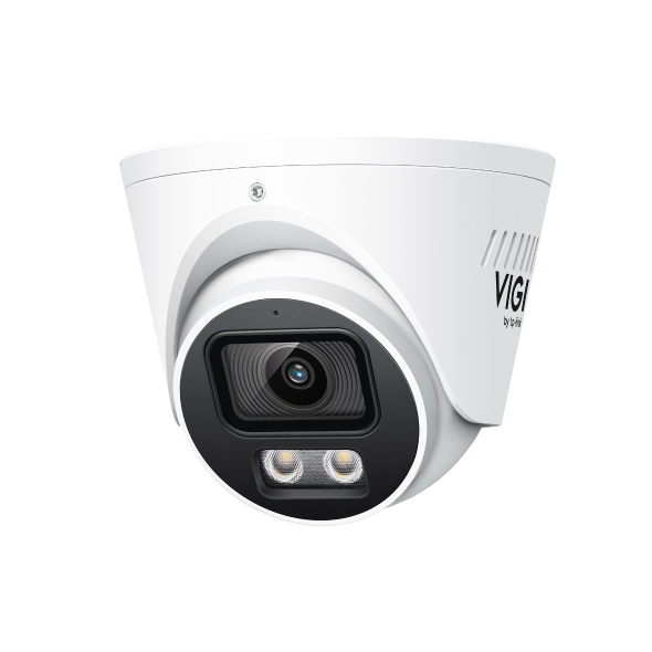 TP-Link Vigi InSight S445S Camara de Seguridad - Lente de 2.8mm - Resolucion de 4Mpx - IP67 - Vision Nocturna - Audio Bidireccional - Color Blanco y Negro
