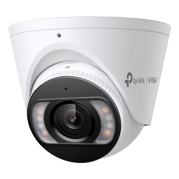 TP-Link Vigi InSight S445 Camara de Seguridad para Exterior - Lente de 4mm - Deteccion Inteligente - IP67 - Resolucion de 4Mpx - Audio Bidireccional - Color Blanco y Negro