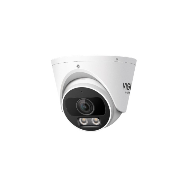 TP-Link Vigi InSight S425 Camara de Seguridad para Exterior - Lente de 4mm - Ethernet - Deteccion Inteligente - IP67 - IK10 - Resolucion de 2Mpx - Vision Nocturna - Color Blanco y Negro