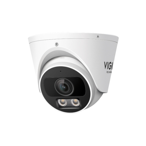 TP-Link Vigi InSight S425 Camara de Seguridad para Exterior - Lente de 2.8mm - Deteccion Inteligente - IP67 - IK10 - Resolucion de 2Mpx - Vision Nocturna - Color Blanco y Negro
