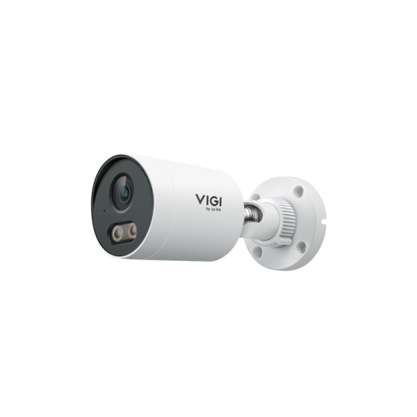 TP-Link Vigi InSight S325 Camara de Seguridad para Exterior - Lente de 2.8mm - IP67 - Deteccion Inteligente - Ethernet - Resolucion de 2Mpx - Vision Nocturna - Color Blanco y Negro