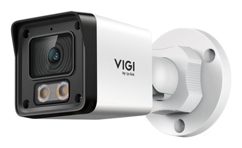 TP-Link Vigi EasyCam C320 Camara de Seguridad para Exterior - Lente de 6mm - Ethernet - IP67 - Resolucion de 2Mpx - Deteccion Inteligente - Vision Nocturna - Color Blanco y Negro