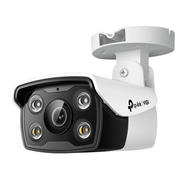 TP-Link Vigi C330 Camara de Seguridad para Exterior - Lente de 4mm - IP67 - Resolucion de 3Mpx - Deteccion Inteligente - Vision Nocturna - Color Blanco y Negro