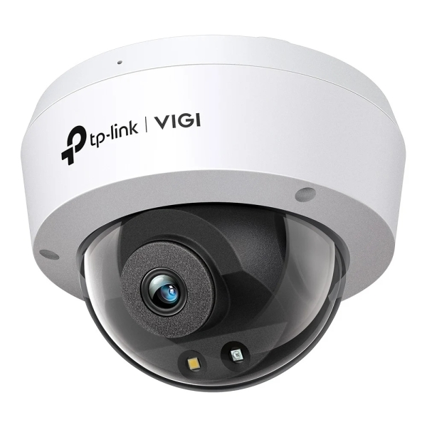 TP-Link Vigi C230 Camara de Seguridad - Lente de 4mm - Ethernet - IP67 - IK10 - Resolucion de 3Mpx - Deteccion Inteligente - Vision Nocturna - Color Blanco y Negro