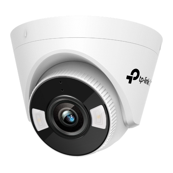 TP-Link Vigi C450 Camara de Seguridad - Lente de 2.8mm - Resolucion de 5Mpx - Deteccion Inteligente - Audio Bidireccional - Modo Pasillo - Color Blanco y Negro