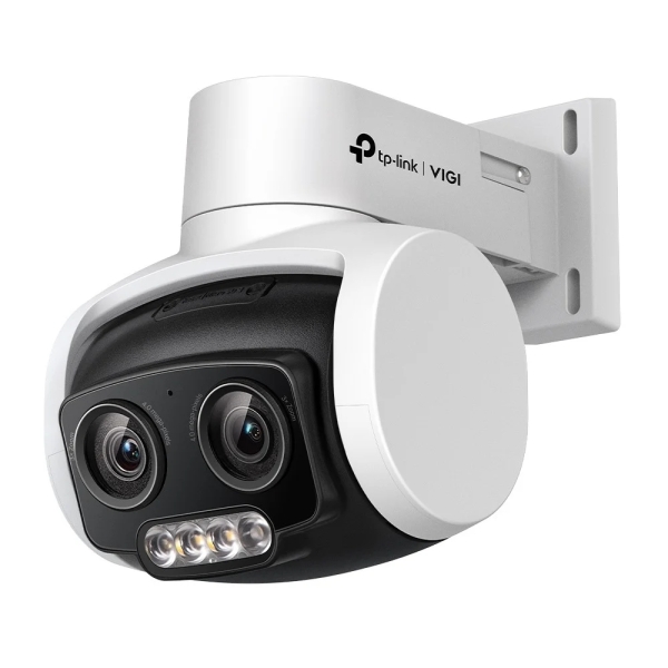TP-Link Vigi C540V Camara de Seguridad - IP66 - Deteccion Inteligente - Ethernet - Resolucion de 4Mpx - Audio Bidireccional - Color Blanco y Negro