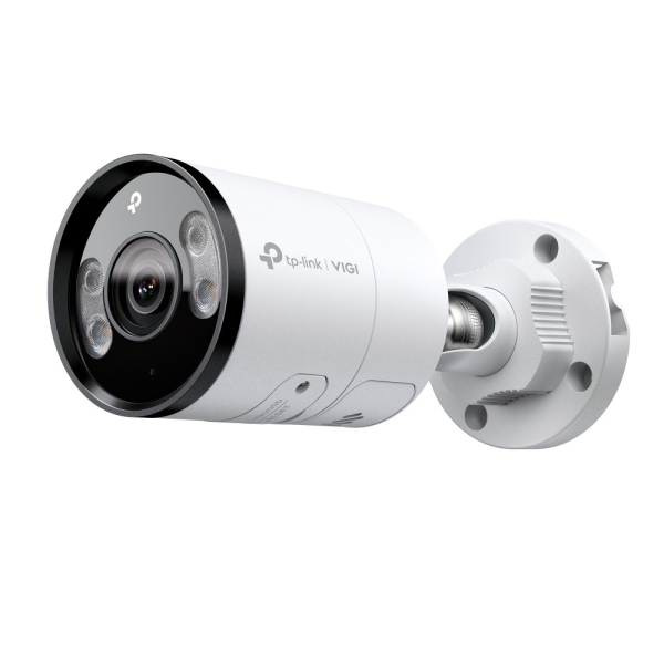 TP-Link Vigi C355 Camara de Seguridad - Lente de 2.8mm - Ethernet - Resolucion de 5Mpx - Deteccion Inteligente - IP67 - Vision Nocturna - Audio Bidireccional - Color Blanco y Negro