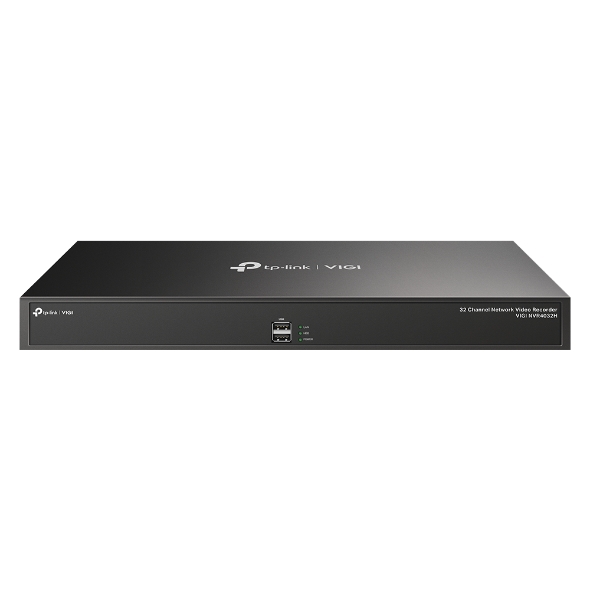 TP-Link Vigi NVR4032H Grabadora para Videovigilancia - Gestion hasta 32 Canales - HDMI - VGA - SATA - Soporta Almacenamiento hasta 10TB - Decodificacion hasta 8Mpx - Color Negro
