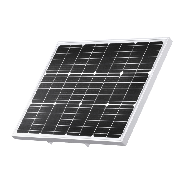 TP-Link Vigi Panel Solar - 60W - Voltaje 18V - IP67 - Angulos Ajustables - 690x516x30mm - Color Negro