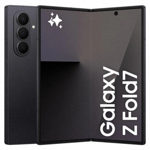 Samsung Galaxy Z Fold 7 Smartphone Plegable Pantalla 8" - Pantalla Exterior 6,5" - 12GB - 256GB - Camara 200MP - Bateria 4400mAh - Color Negro