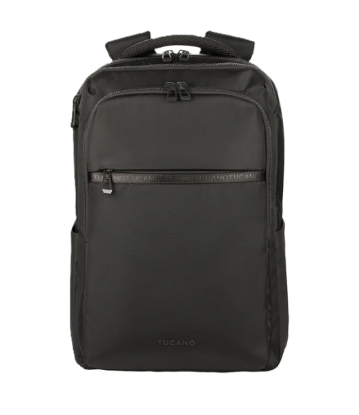 Tucano Martem Mochila Portatil 15,6" - Banda para Trolley - Correas Alcochadas - Bolsillo Antirrobo - Color Negro