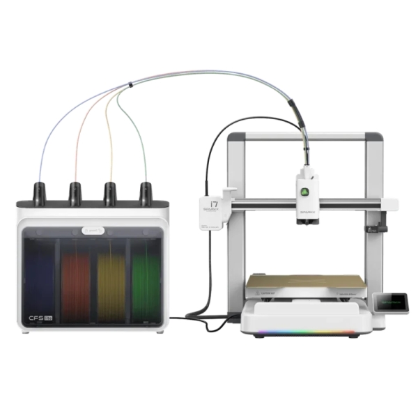 Impresora 3D Creality Sparkx i7 Combo - Unidad CFS | 26x26x25.5cm | Multicolor CFS Lite | 500 mm/s | WiFi