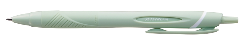 Uni-ball JetStream SXN-150 Pastel Boligrafo Retractil con Punta de Bola 1mm - Tinta Pigmentada Resistente al Agua y Luz - Secado Instantaneo - Tinta Color Azul - Cuerpo de Color Verde Pastel