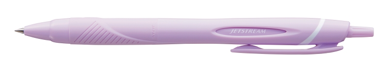 Uni-ball JetStream SXN-150 Pastel Boligrafo Retractil con Punta de Bola 1mm - Tinta Pigmentada Resistente al Agua y Luz - Secado Instantaneo - Tinta Color Azul - Cuerpo de Color Lavanda Pastel