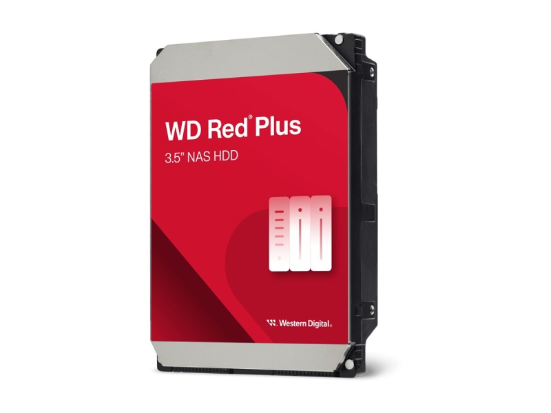 WD Red Plus Disco Duro Interno 3.5" 12TB NAS SATA3