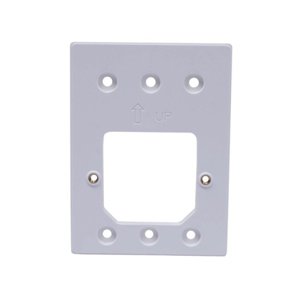 Ruijie RG-RAP1200(P)-MNT Pack de 10 Placas de Montaje para Punto de Acceso Rap1200(P) - Universal para Cajas de Conexion US/EU - Color Blanco