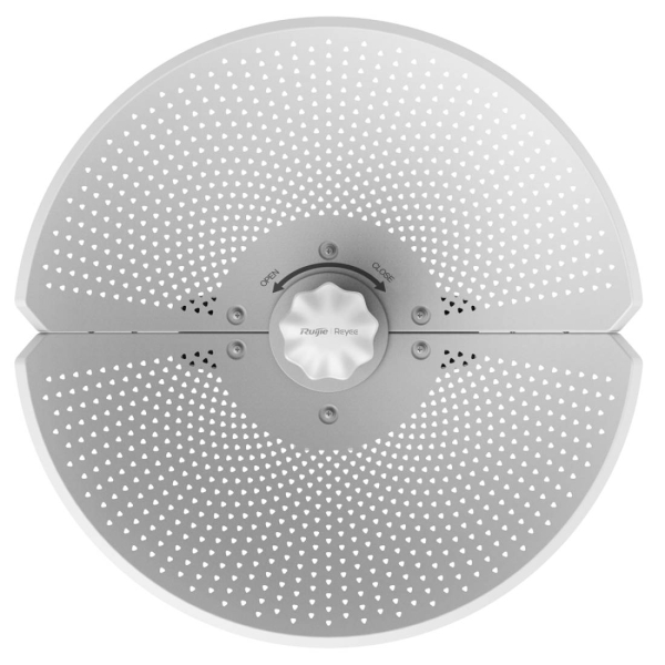 Ruijie RG-AirMetro460F Puente Inalambrico - Velocidad hasta 867Mbps - Proteccion IP65 - Ganancia hasta 23dBi - Ethernet - Empareja hasta 32 Equipos - Color Blanco