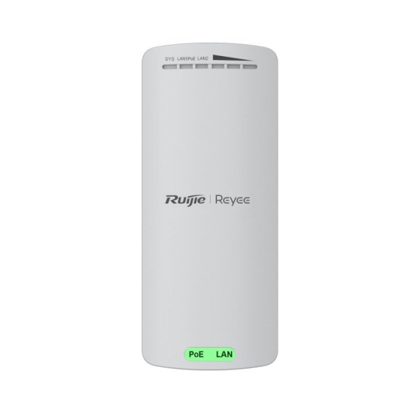 Ruijie RG-EST100-E Puente Inalambrico - PoE - Velocidad hasta 300Mbps - Multiples Opciones de Gestion - Permite Montaje en Pared - Configuracion Sencilla - Color Blanco
