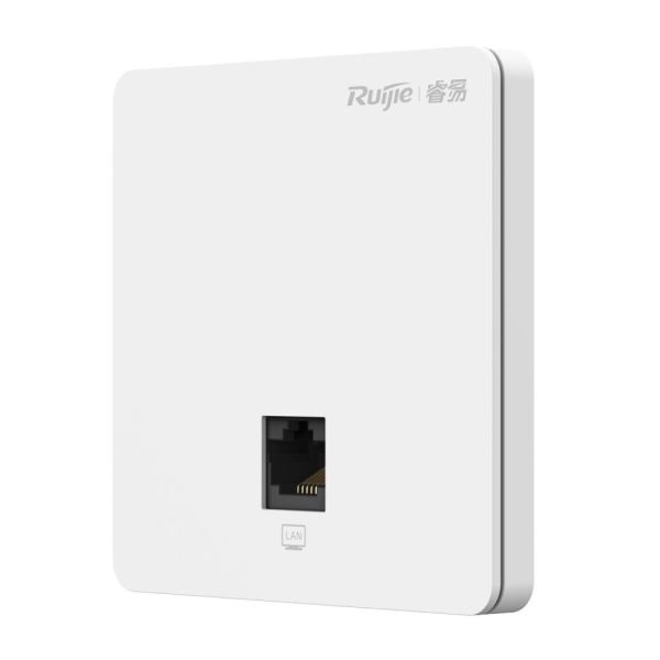 Ruijie RG-RAP1200(F) Punto de Acceso de Doble Banda - PoE - 1.3Gbps - 2x RJ45 - WiFi 5 AC1300 - Ethernet - Antenas Internas - Color Blanco