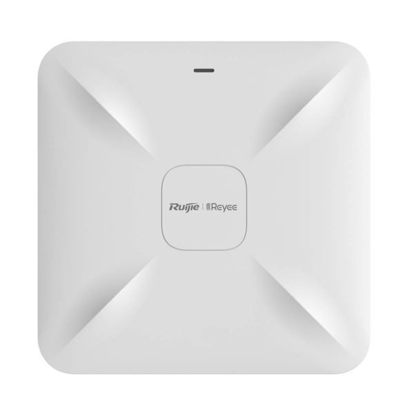 Ruijie RG-RAP2200(E) Punto de Acceso de Doble Banda - Montaje en Techo - PoE - 1.3Gbps - 2x RJ45 - WiFi 5 AC1300 - Antenas Internas Ethernet - Color Blanco